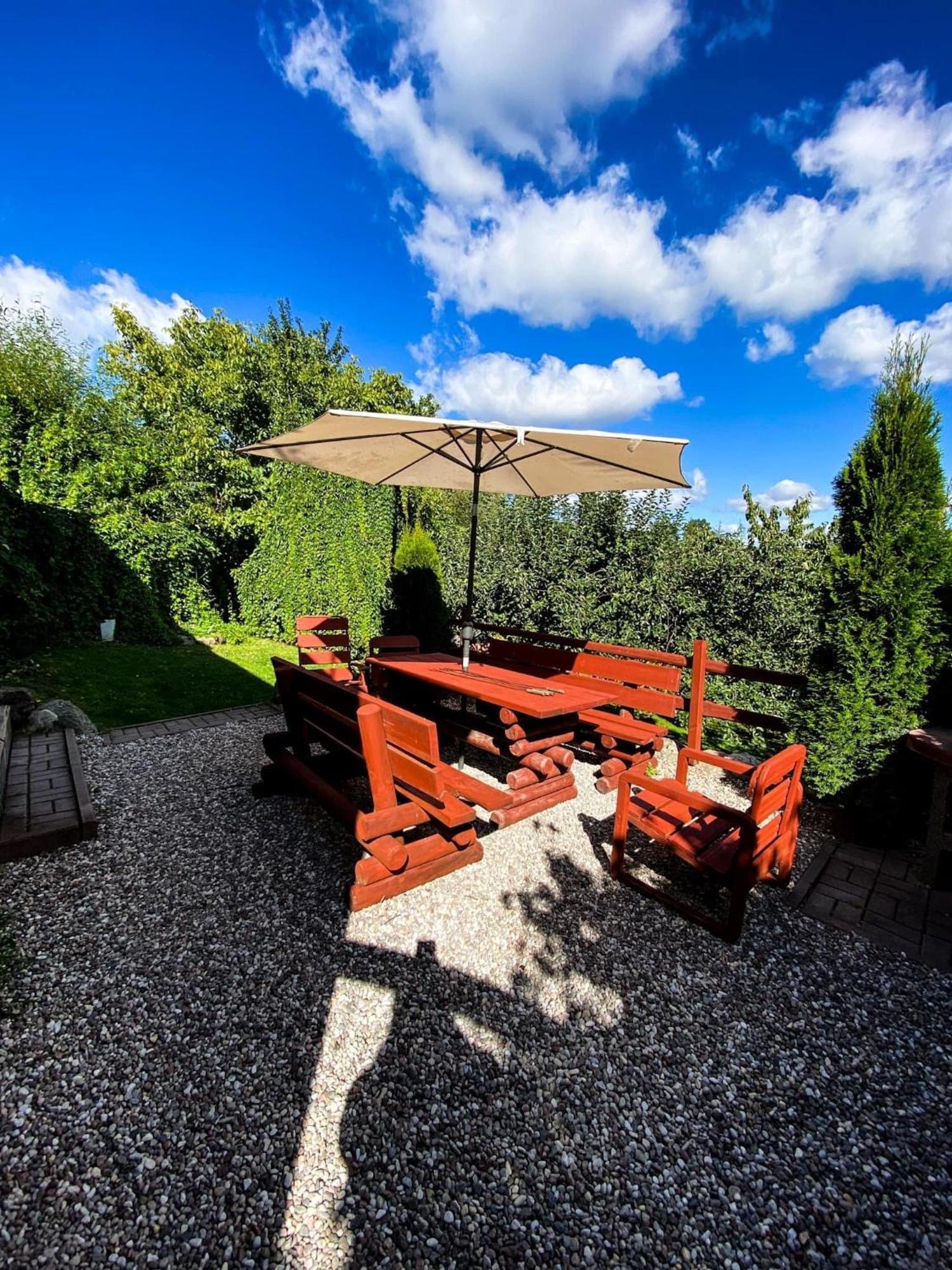 Agrowczasy U Bartka Villa Wielki Klińcz Exteriör bild