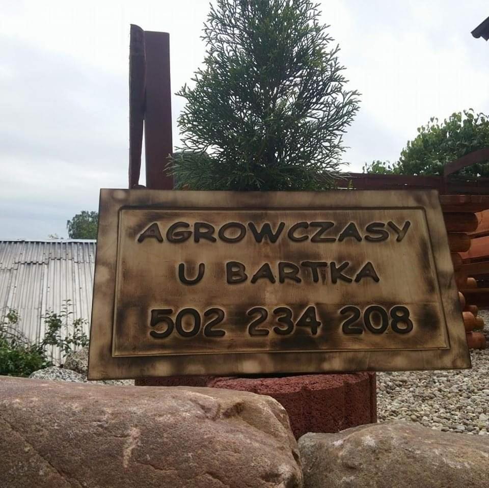 Agrowczasy U Bartka Villa Wielki Klińcz Exteriör bild